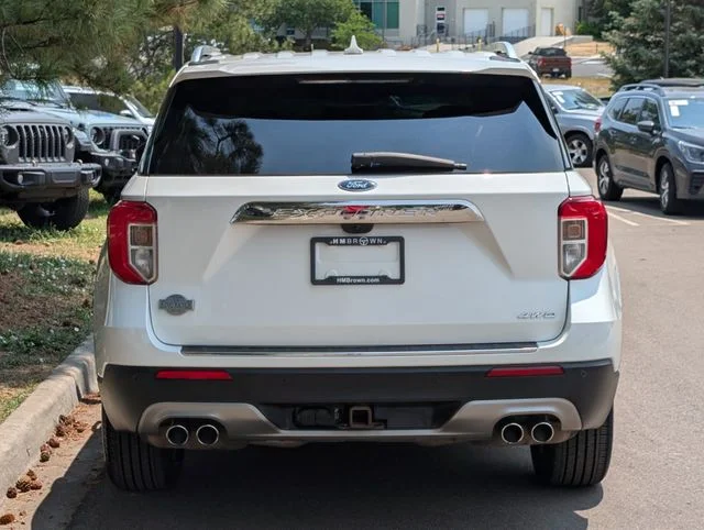 Used 2021 White Metallic Ford King Ranch image 4