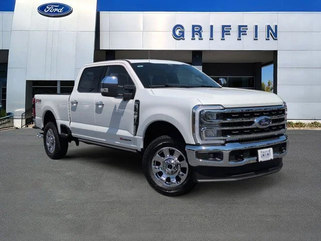 New 2026 Star White Metallic Tri-Coat Ford F-350® King Ranch® image 1