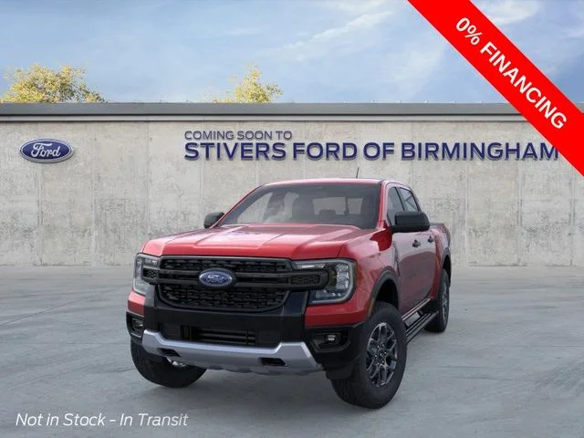 New 2026 Ruby Red Metallic Tinted Clearcoat Ford XLT image 3