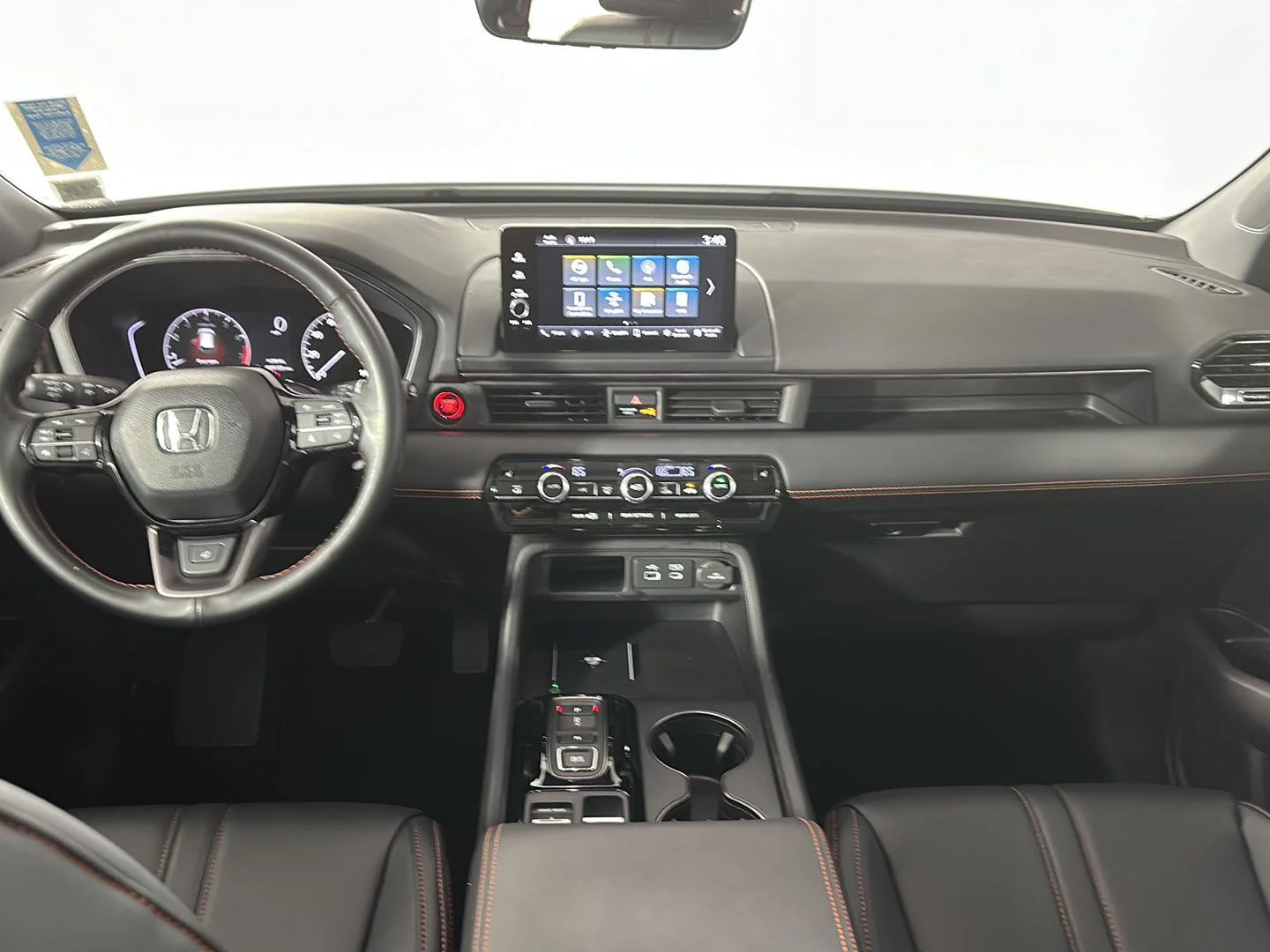 Used 2025 Platinum White Pearl Honda TrailSport image 2