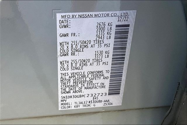 Used 2023 Gray Nissan Platinum image 33
