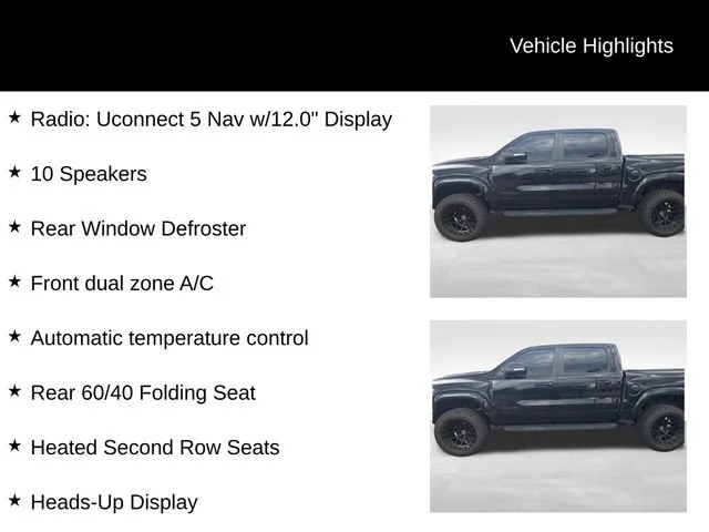 Used 2022 Black Ram TRX Crew Cab 4x4 5