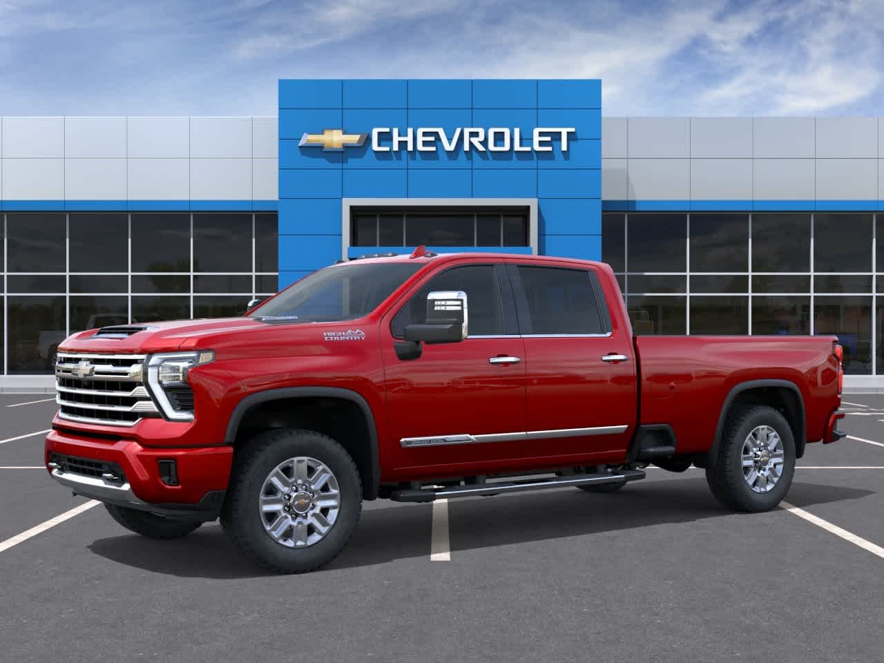 New 2026 Radiant Red Tintcoat Chevrolet High Country image 2