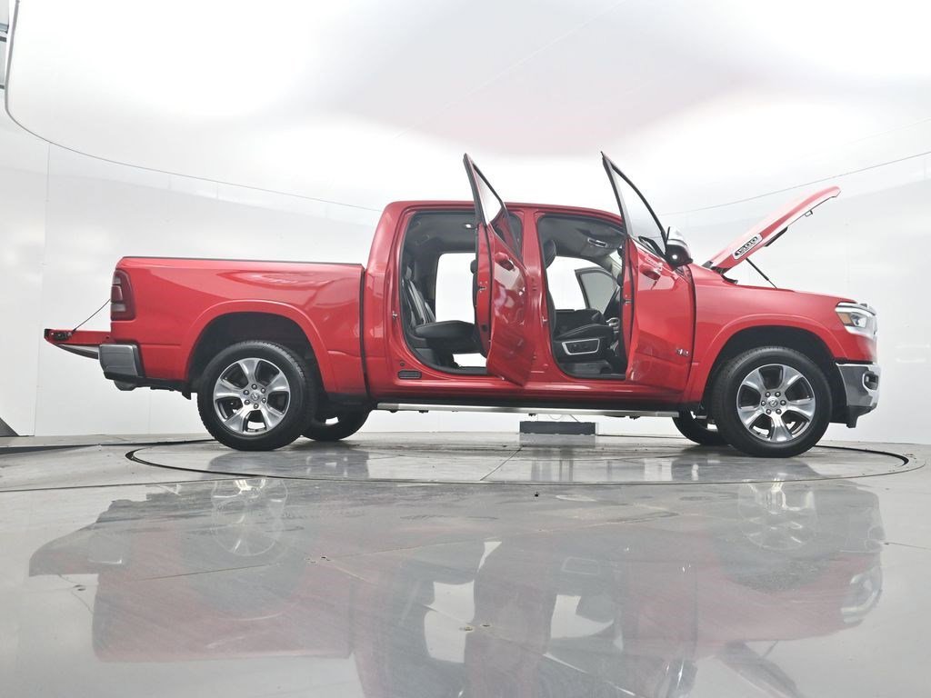Used 2022 Flame Red Clearcoat Ram Laramie image 38