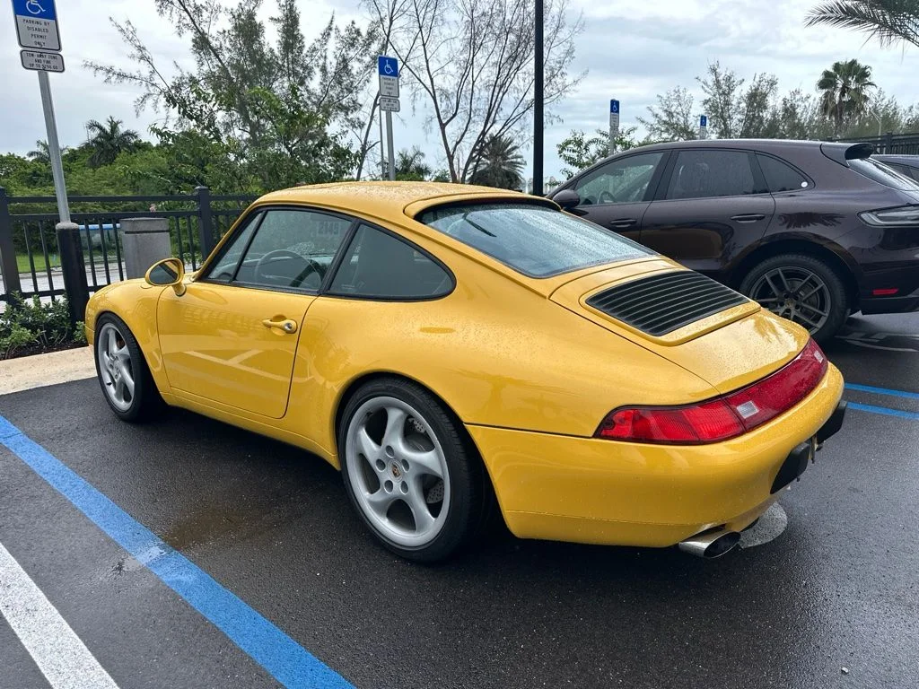 Used 1997 Yellow Porsche Carrera image 2