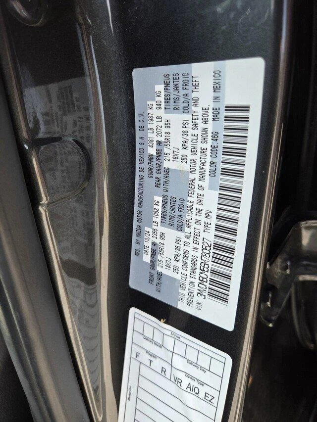 Used 2025 Machine Gray Metallic Mazda 2.5 S Preferred Package image 34