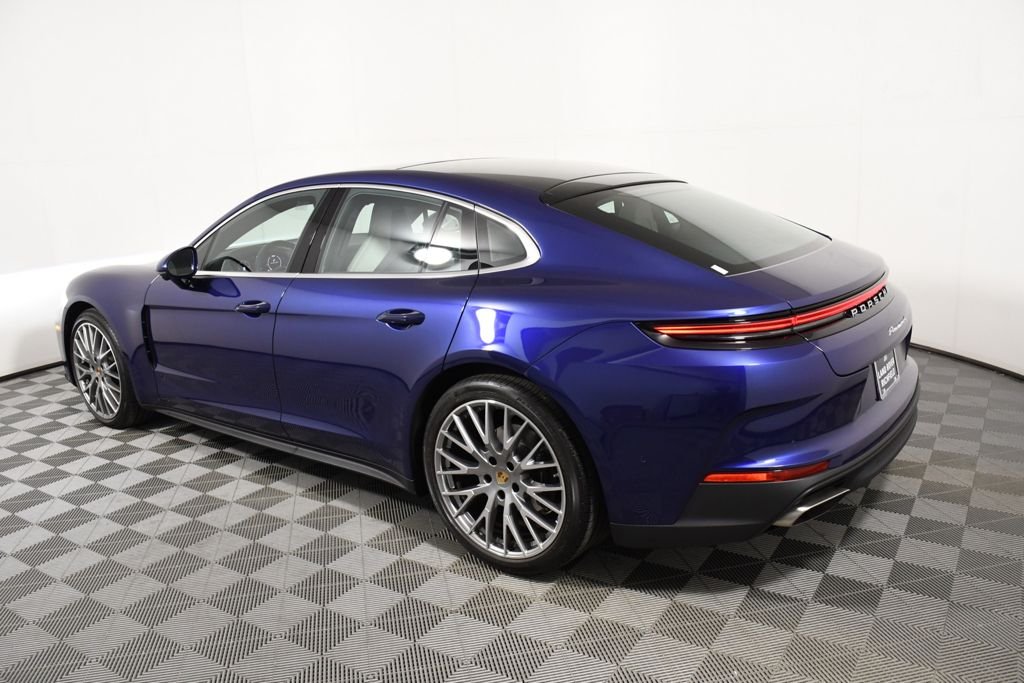 Used 2024 Gentian Blue Metallic Porsche 4 image 3