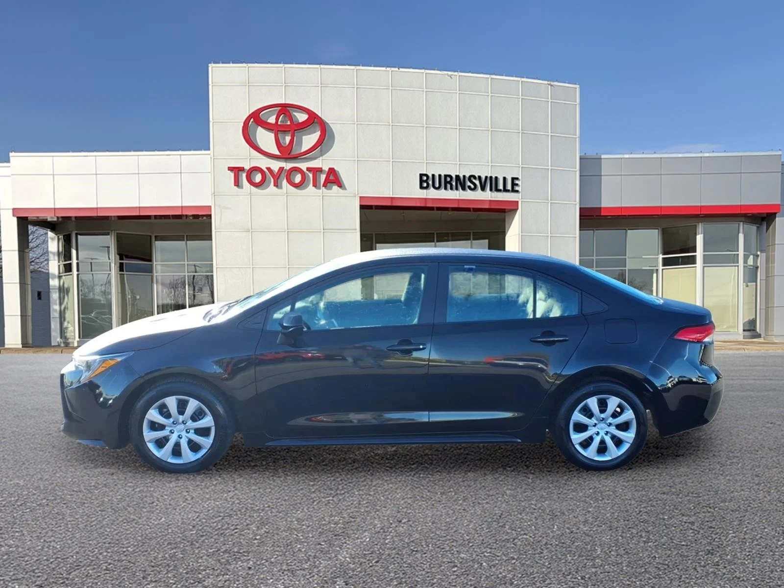 Certified Used 2025 Black Toyota LE image 7