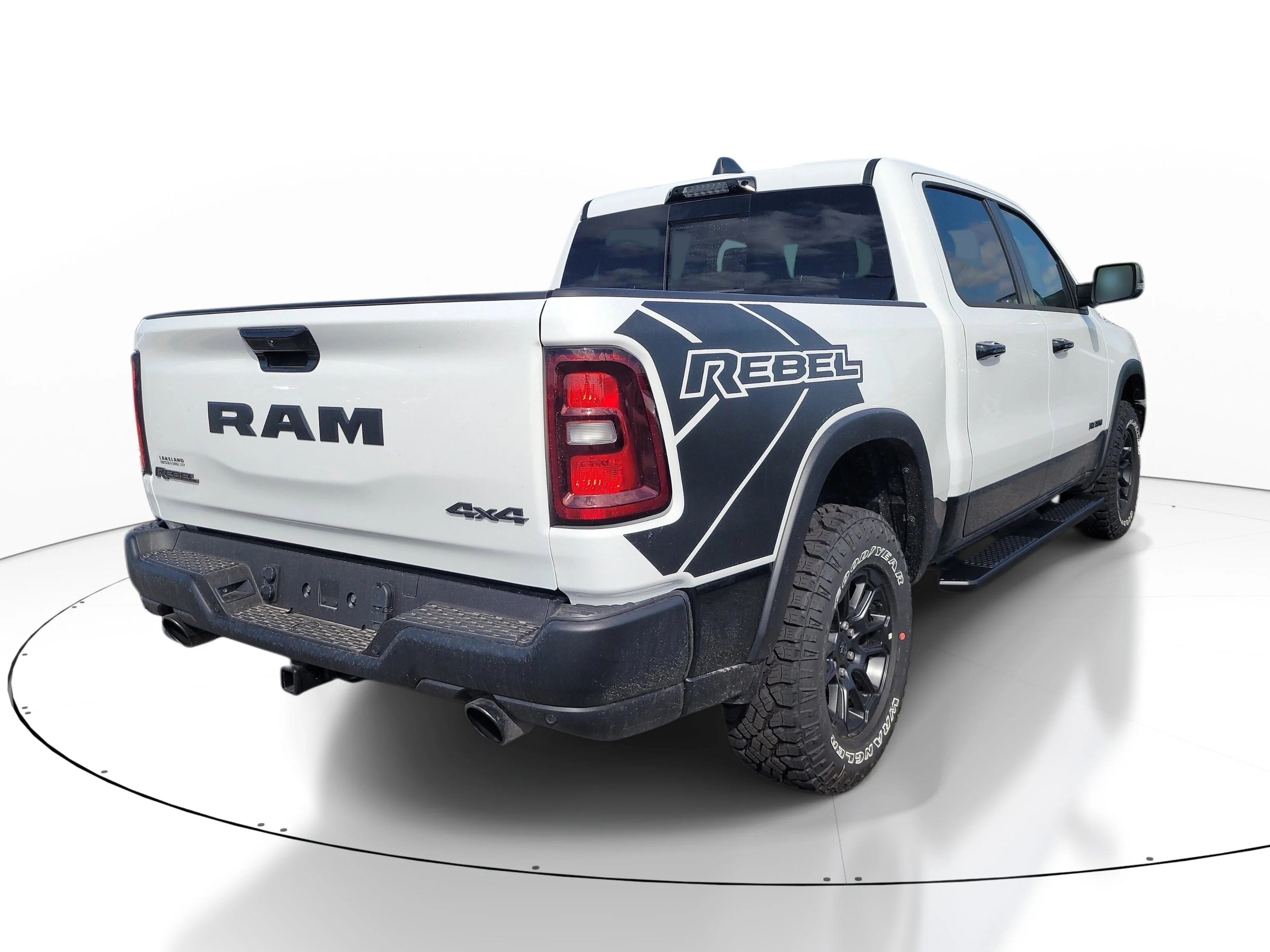 New 2026 Bright White Clearcoat Ram Rebel image 6
