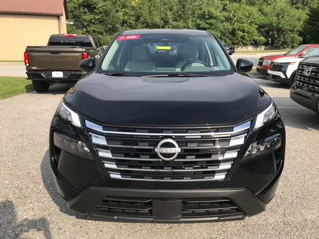 Certified Used 2025 Super Black Nissan SV image 2
