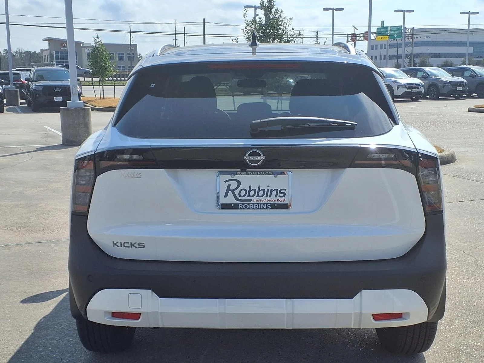 2026 Nissan Kicks SV White at Robbins Nissan