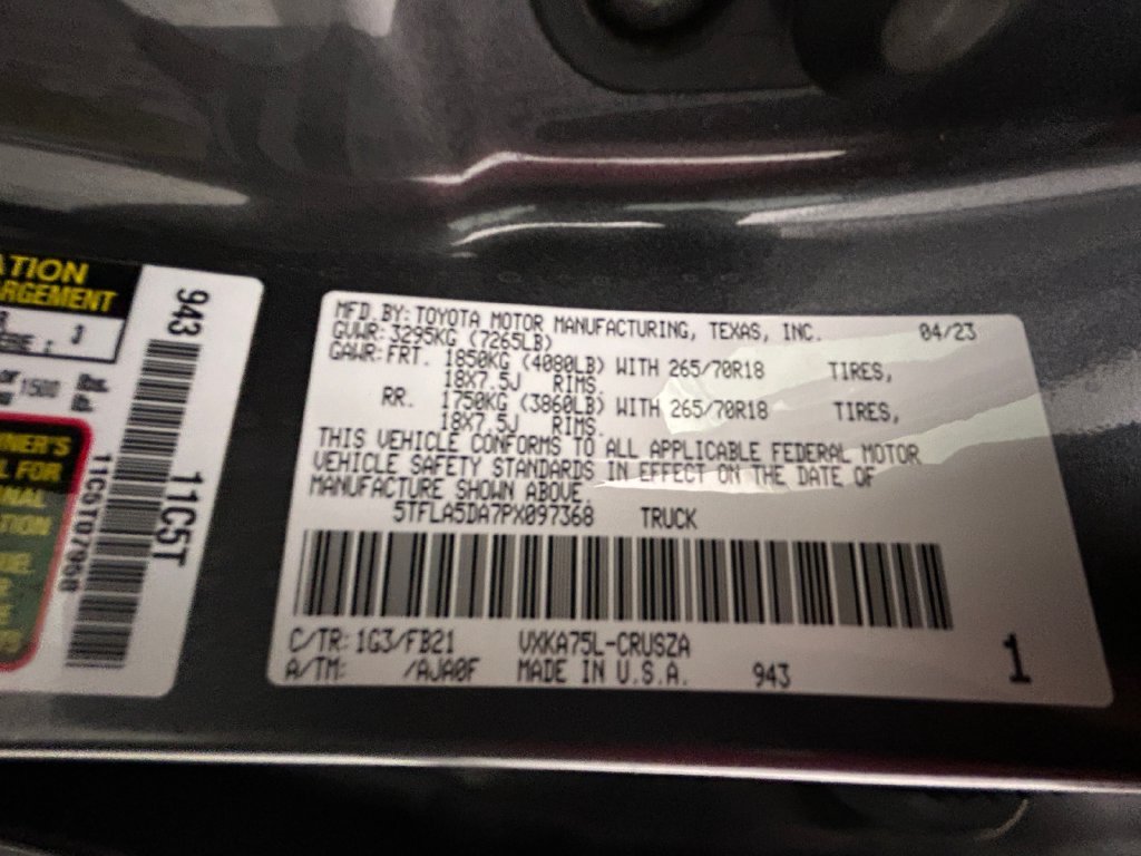 Used 2023 Gray Toyota SR5 image 20