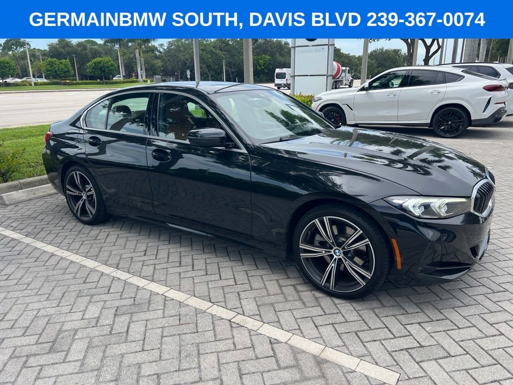 Used 2024 Black Sapphire Metallic BMW 330i xDrive image 5