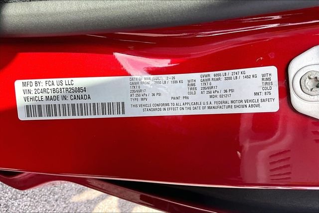 New 2026 Chrysler Pacifica Select 4D Passenger Van