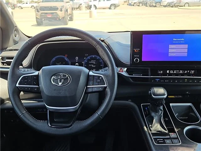 Used 2025 Magnetic Gray Metallic Toyota XSE 7 Passenger image 9