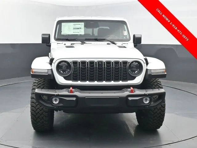 New 2026 Bright White Clear-Coat Exterior Paint Jeep Rubicon X image 11