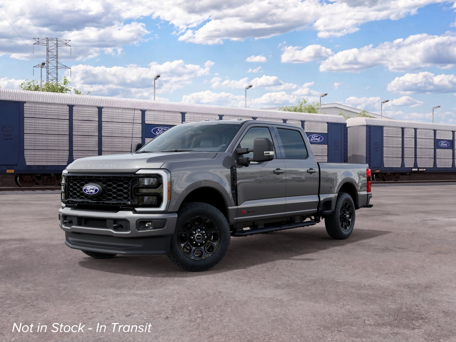 New 2027 Carbonized Gray Metallic Ford F-350® XLT image 2