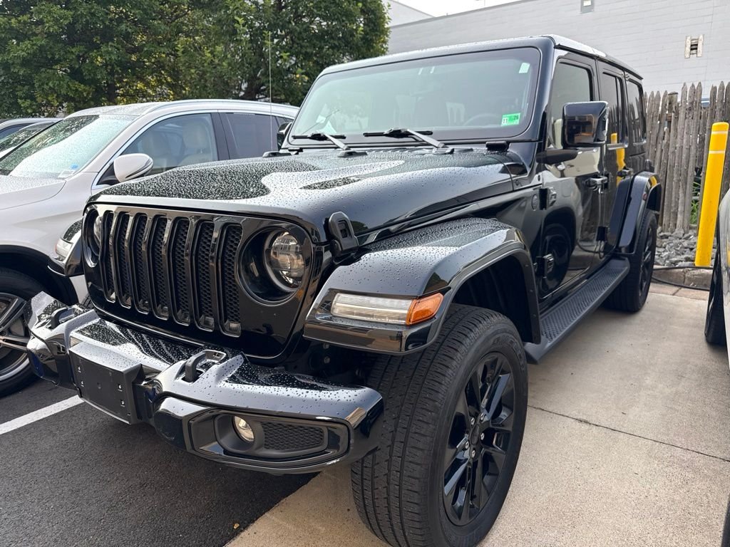 Used 2023 Black Clearcoat Jeep Sahara image 1