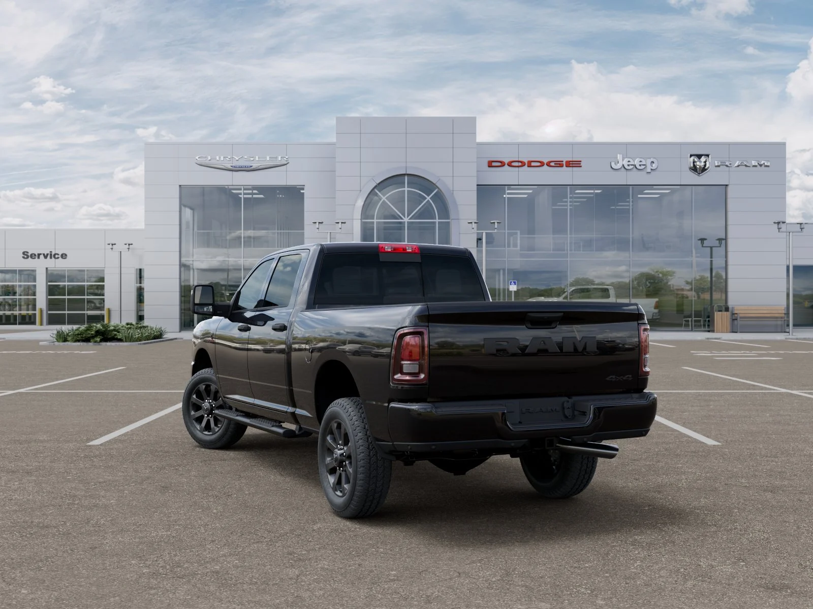 New 2026 Diamond Black Crystal Pearl-Coat Exterior Paint RAM Black Express image 35