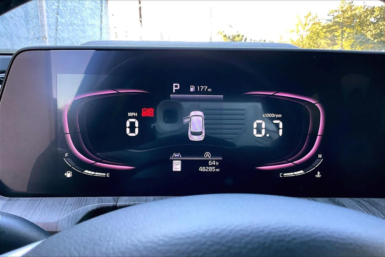 Used 2023 Ebony Black Kia EX image 26