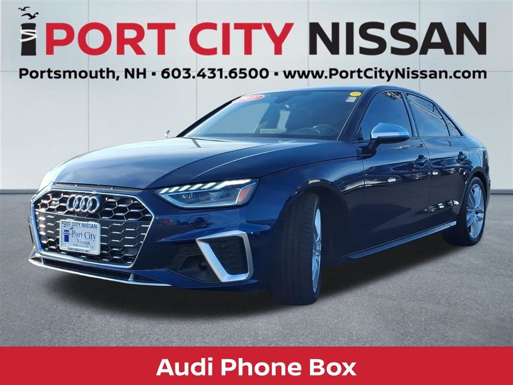 Used 2021 Navarra Blue Metallic Audi 3.0T Prestige w/ s-sport & navigation image 38