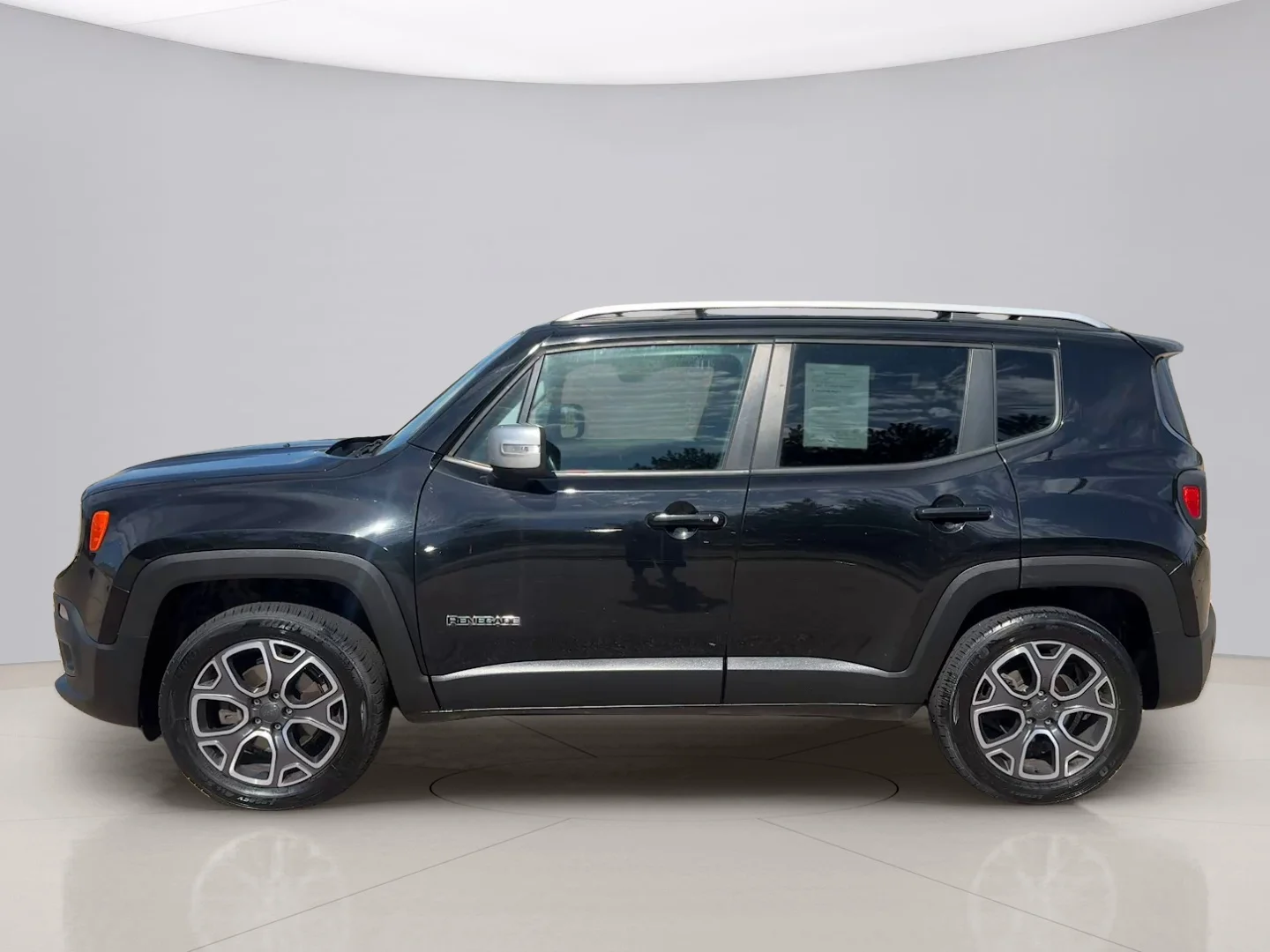 Used 2015 Black Jeep LIMITED image 2