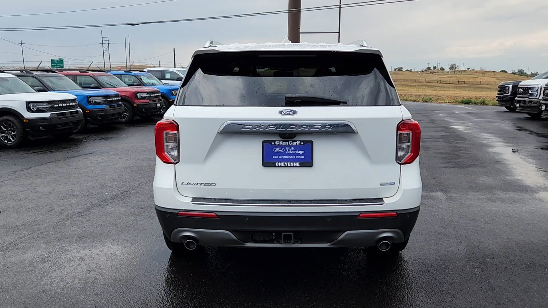 Used 2020 Star White Metallic Tri-Coat Ford Limited image 21