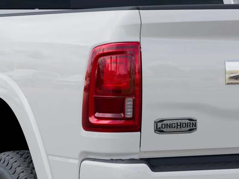 New 2026 Bright White Clear-Coat Exterior Paint RAM Limited Longhorn image 5