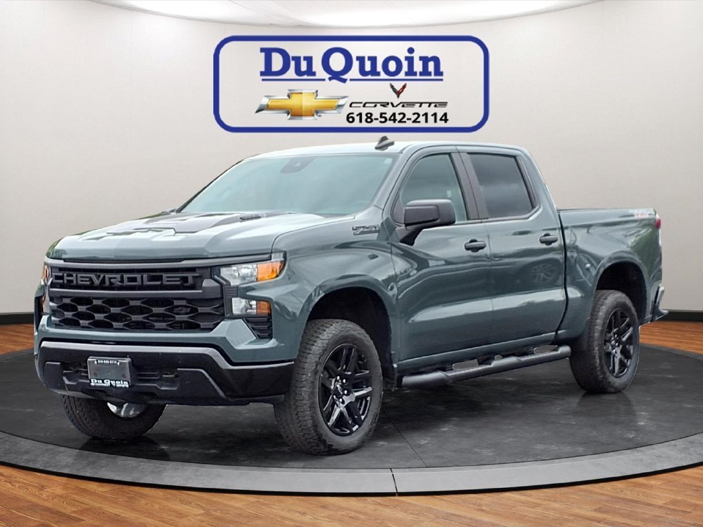 Certified Used 2025 Cypress Gray Chevrolet Custom Trail Boss image 1