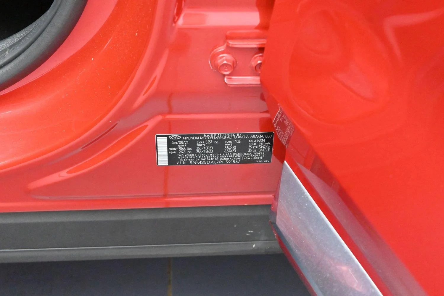 Used 2023 Red Hyundai Calligraphy image 40
