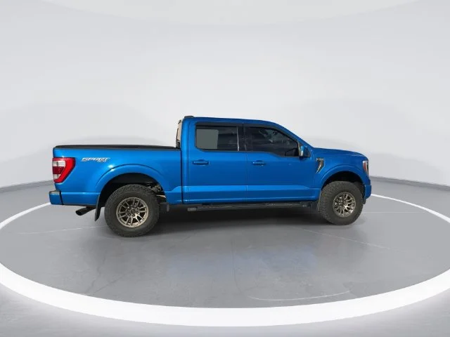 Used 2021 Blue Ford Lariat image 7
