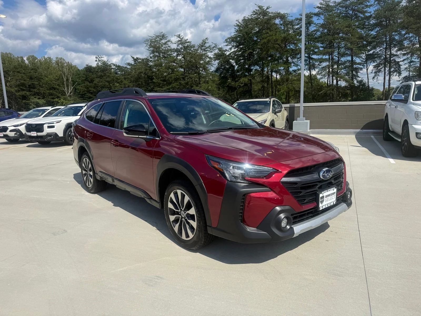 Used 2025 Red Subaru Limited image 1