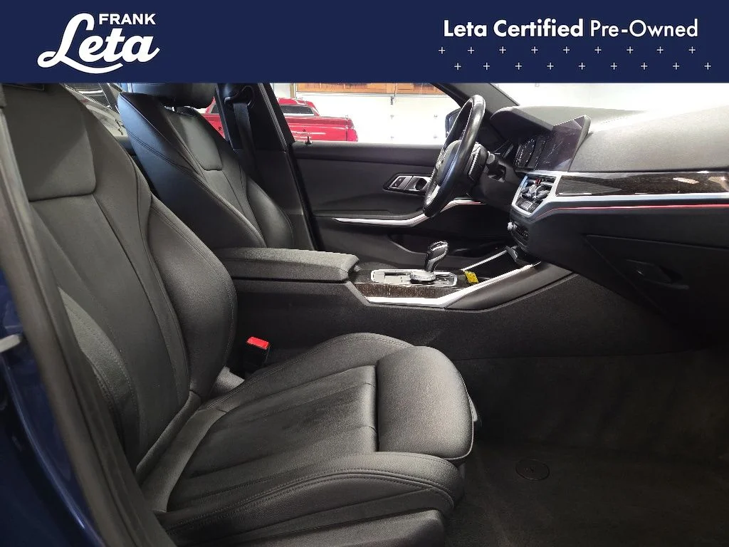 Certified Used 2021 Blue BMW 330i xDrive image 20