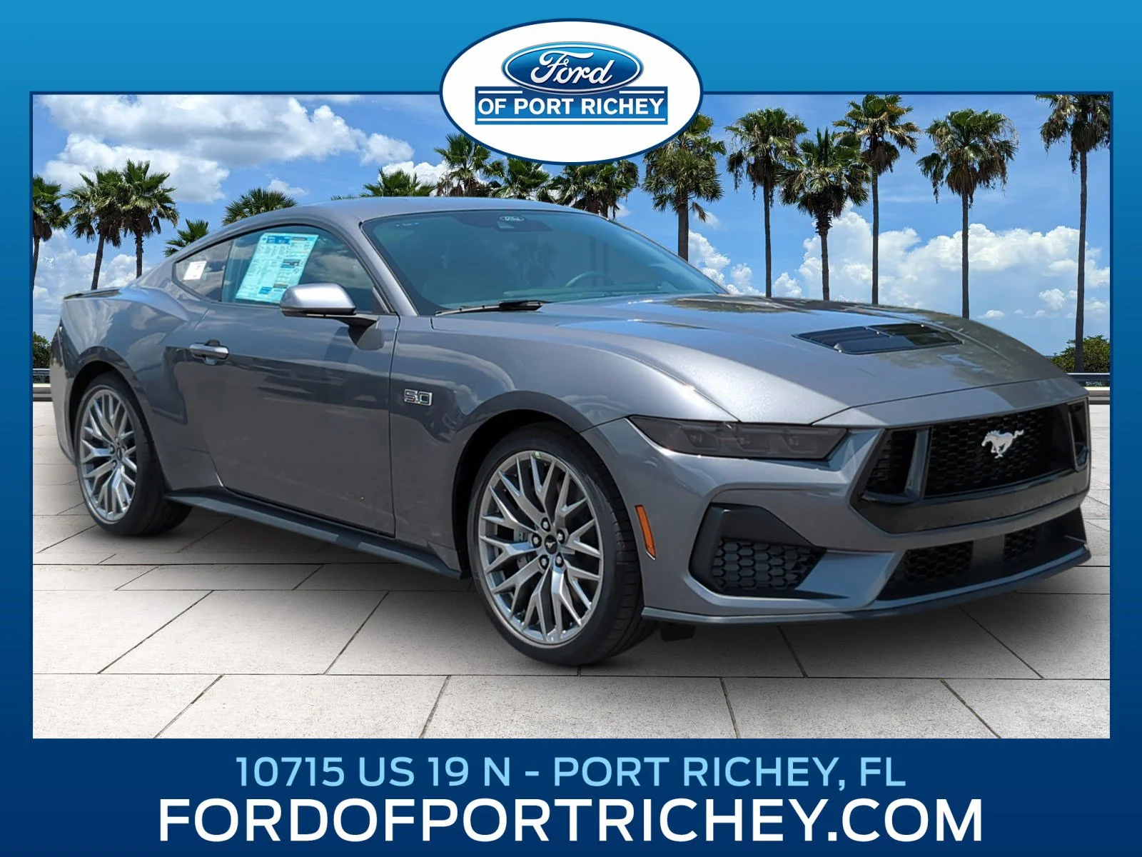 New 2026 Carbonized Gray Metallic Ford GT Premium Fastback image 1