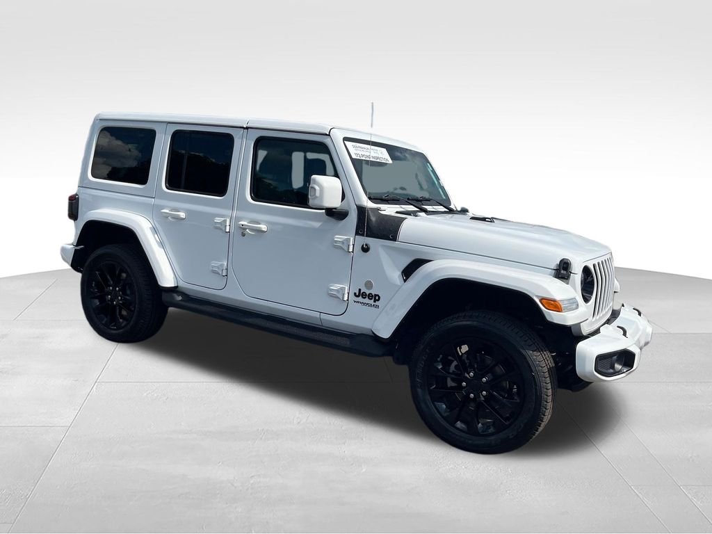Used 2022 White Jeep Unlimited Sahara High Altitude image 7
