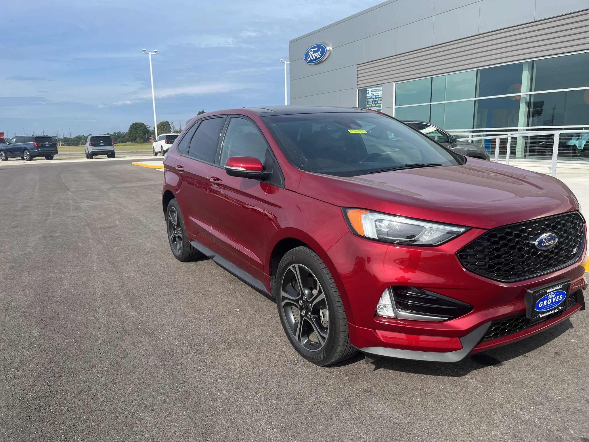 Used 2019 Ruby Red Metallic Tinted Clearcoat Ford ST image 23