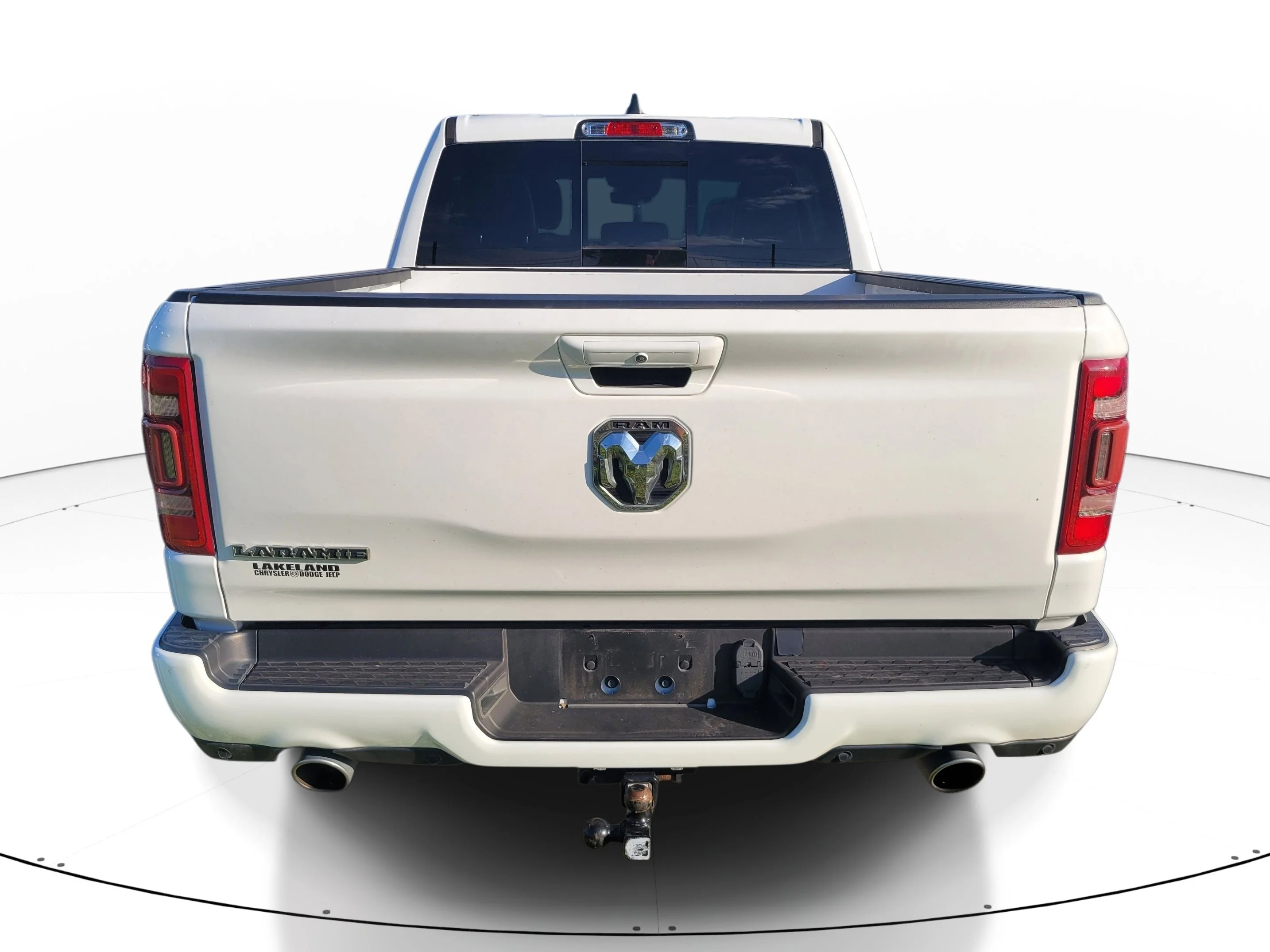 Used 2022 Bright White Clearcoat Ram Laramie image 5