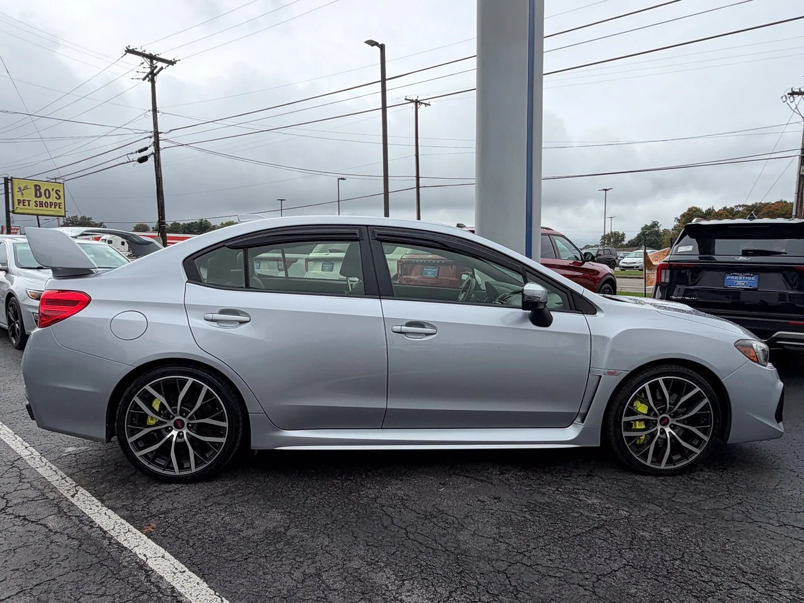 Used 2021 Ice Silver Metallic Subaru STi image 7