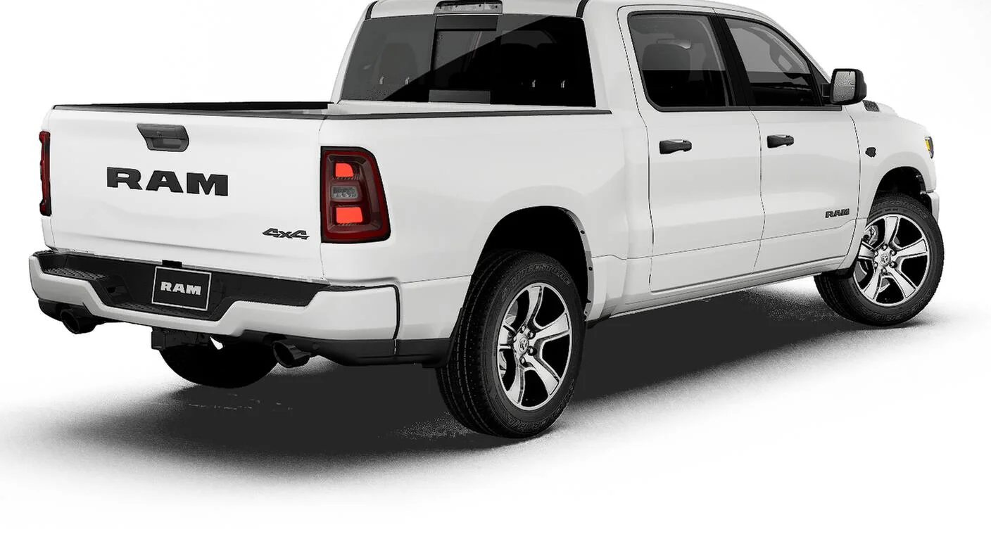 New 2027 Bright White Clear-Coat Exterior Paint RAM  image 2