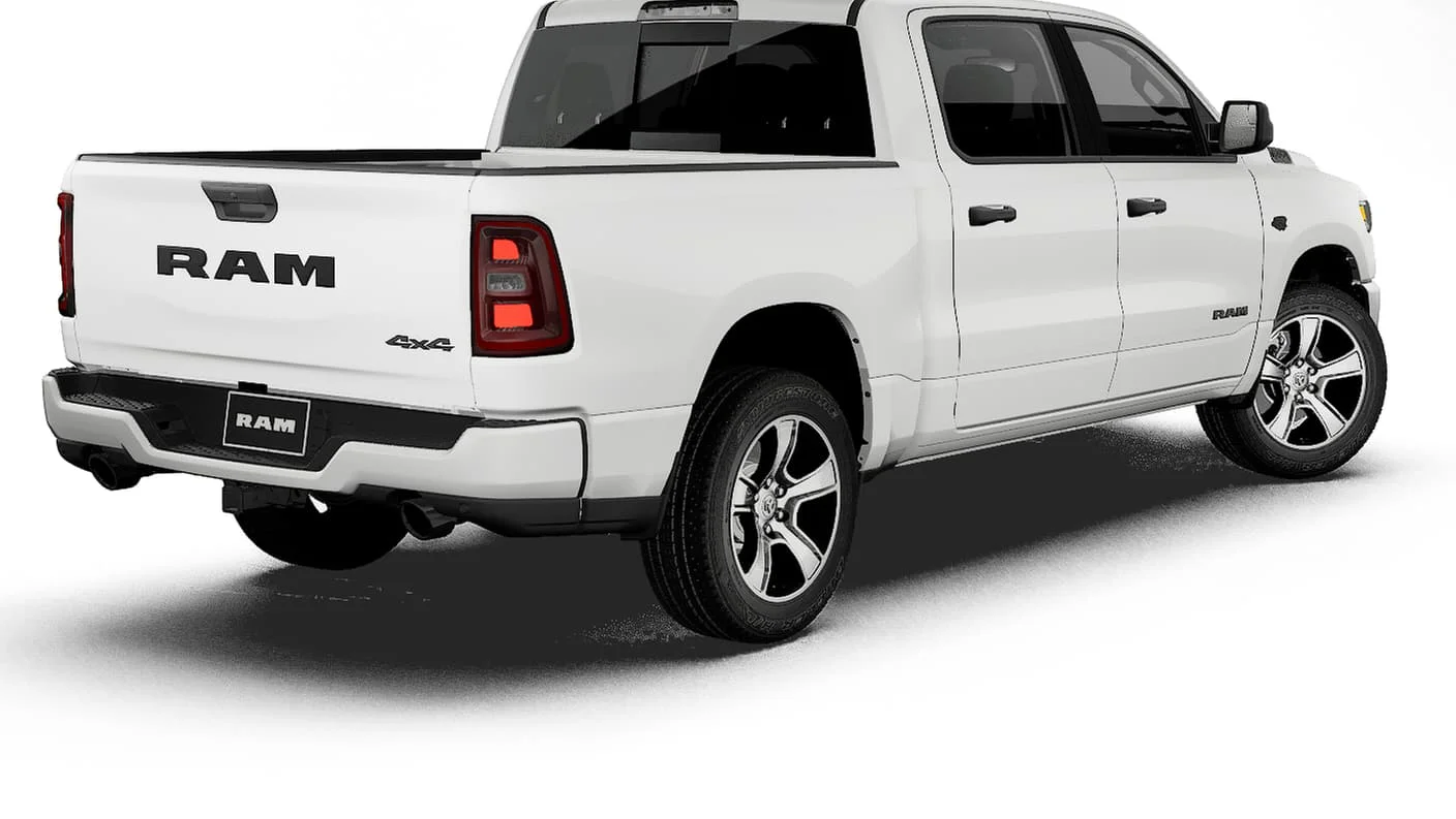 New 2027 Bright White Clear-Coat Exterior Paint RAM  image 2