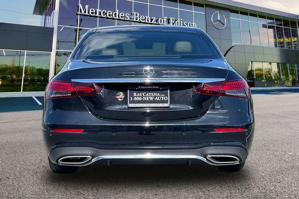 Certified Used 2022 Black Mercedes-Benz E 350 image 4