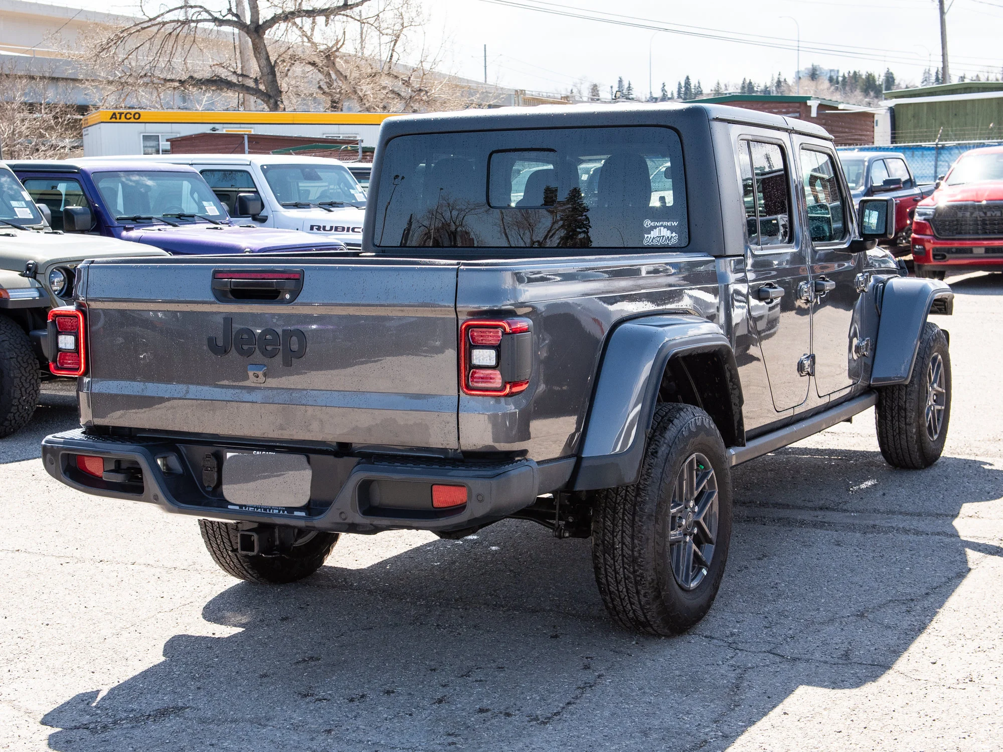 Used 2025 Grey Jeep Sport S* 4x4, Heated Seats/Wheel, Max Tow Package, Remote Start image 6