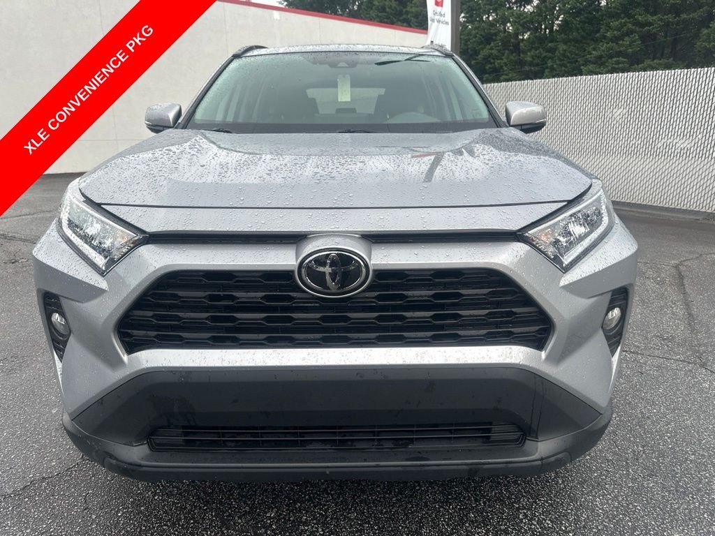 Certified Used 2019 Silver Sky Metallic Toyota XLE image 2