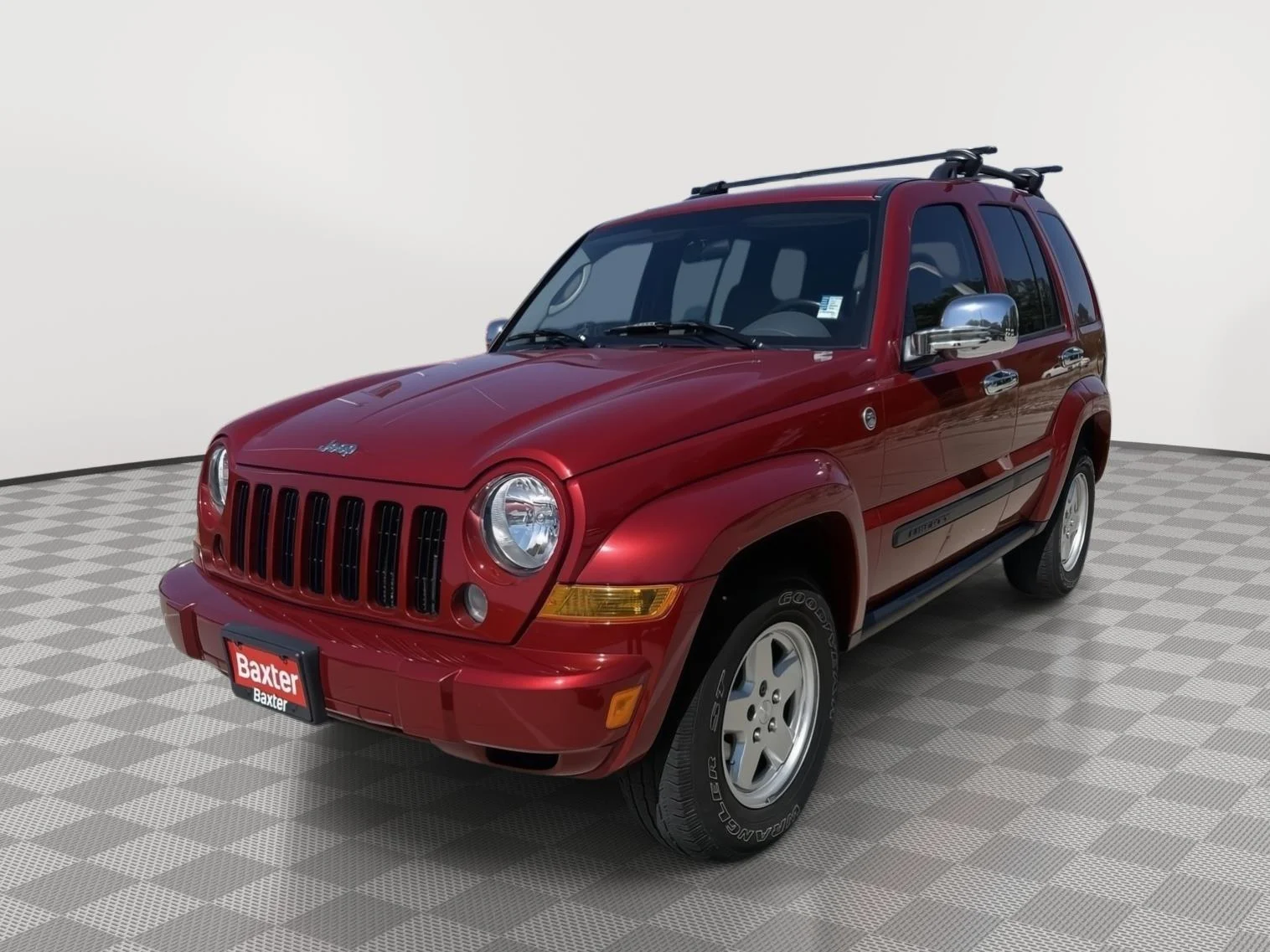 Used 2007 Inferno Red Crystal Pearlcoat Jeep Sport image 3