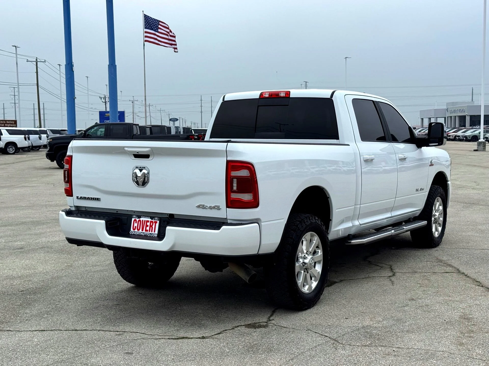 Used 2023 Bright White Clearcoat Ram Laramie image 7