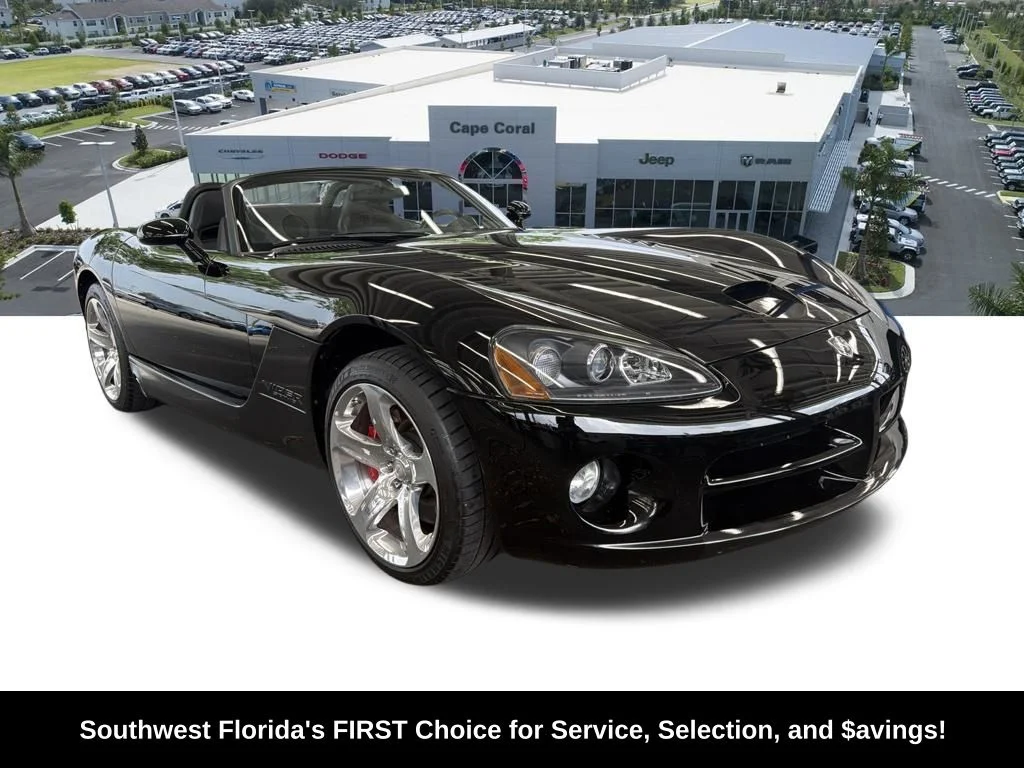 Used 2005 Black Dodge SRT10 image 2