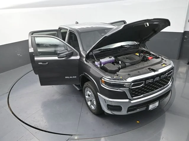 New 2026 Granite Crystal Metallic Clear-Coat Exterior Paint RAM Big Horn/Lone Star image 33