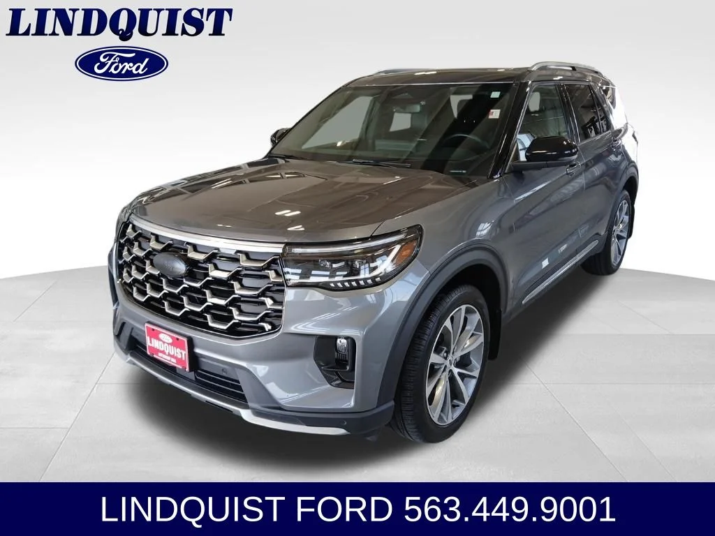Used 2025 Gray Metallic Ford Platinum image 5