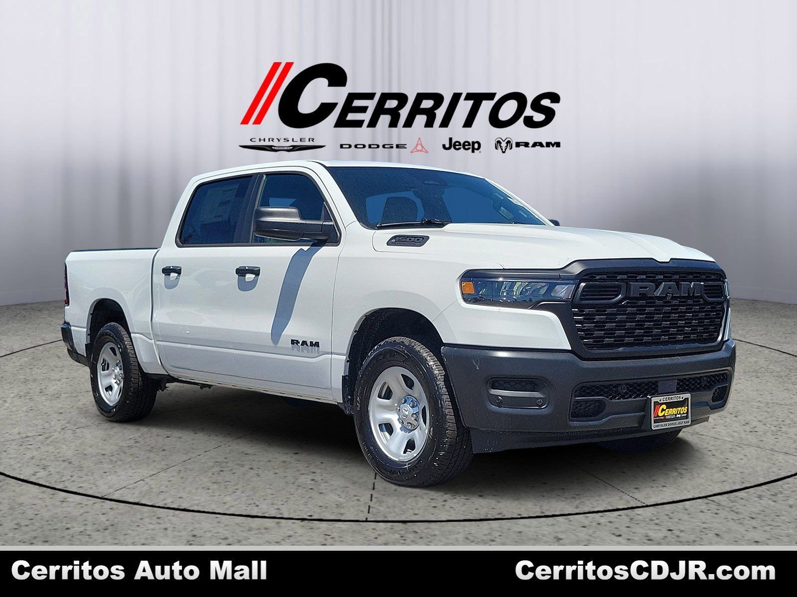 New 2026 Bright White Clear-Coat Exterior Paint RAM Tradesman image 1