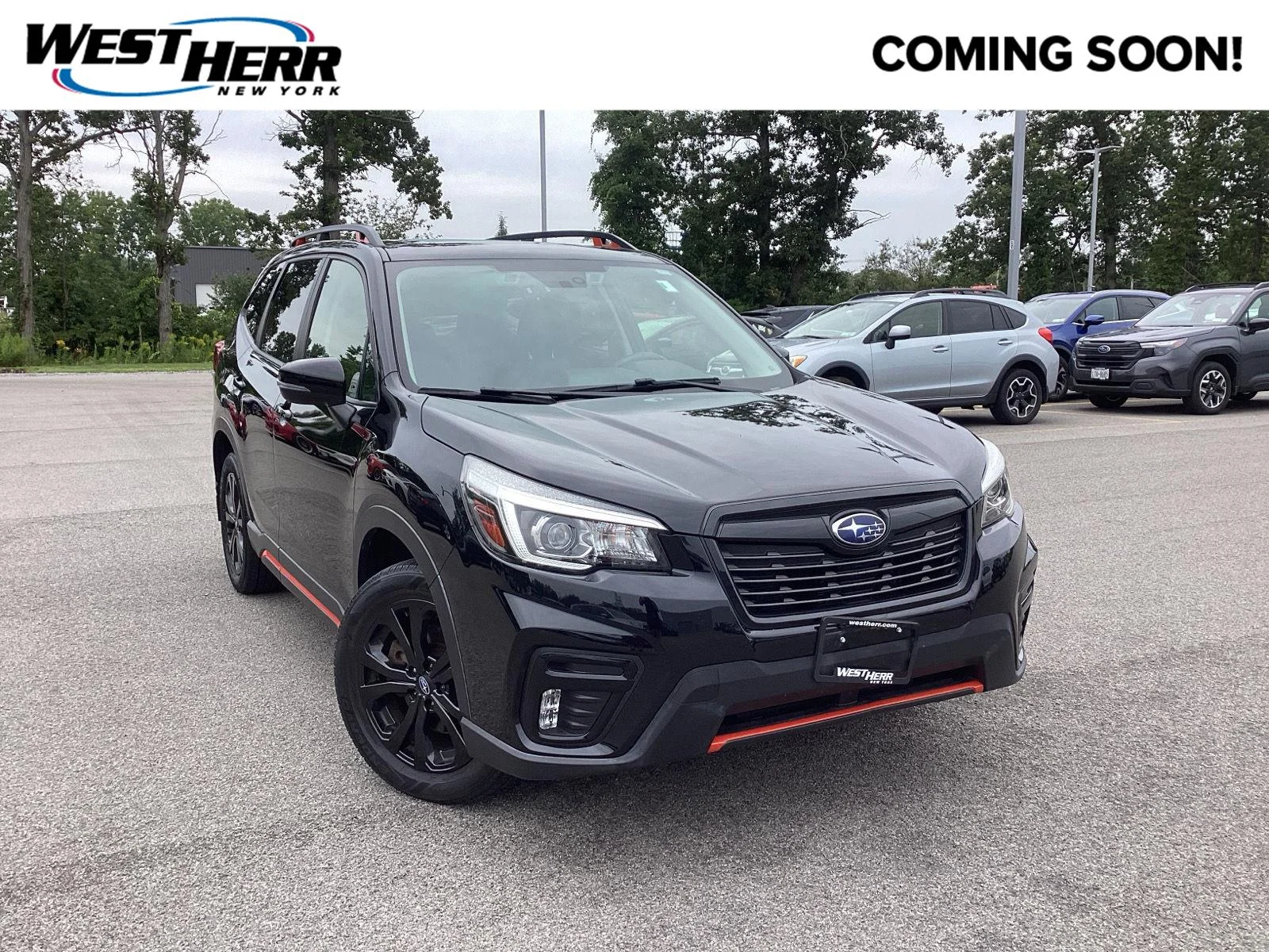Used 2020 Crystal Black Silica Subaru Sport image 1